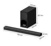Soundbar z subwooferem