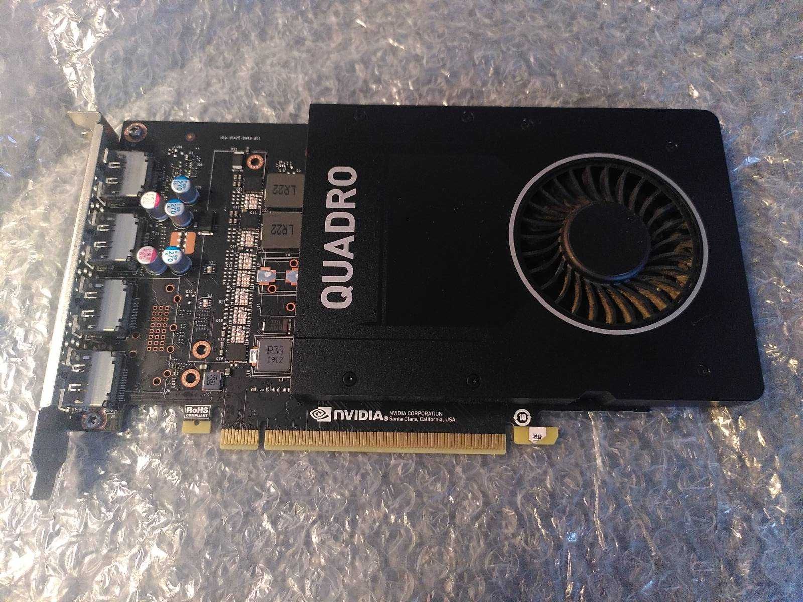 PNY NVIDIA QUADRO P2200 - Idealny Stan!