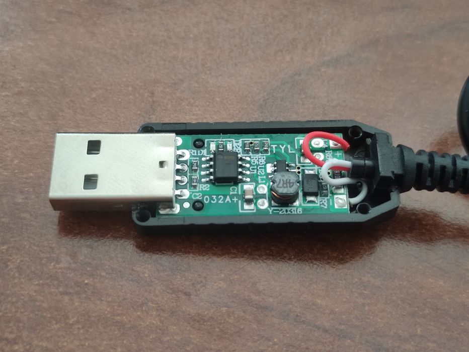 Кабель підвищувач з USB 5В до 9В для роутера