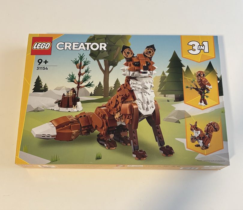 Lego 31154 3w1 zwierzeta lis nowe klocki oryginalne okazja Rzeszow