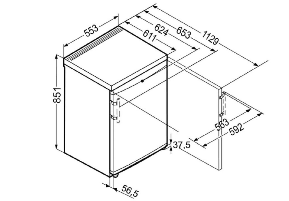 Морозильна / Морозильная  камера Liebherr G1223