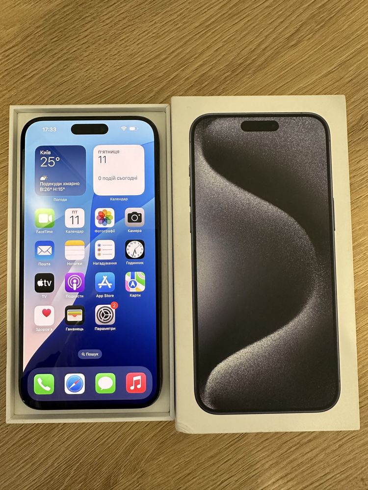 iPhone 15 Pro Max 256Gb Blue NEVERLOCK