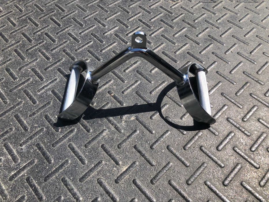 Uchwyt do wyciągu podwójny równoległy duży szeroki