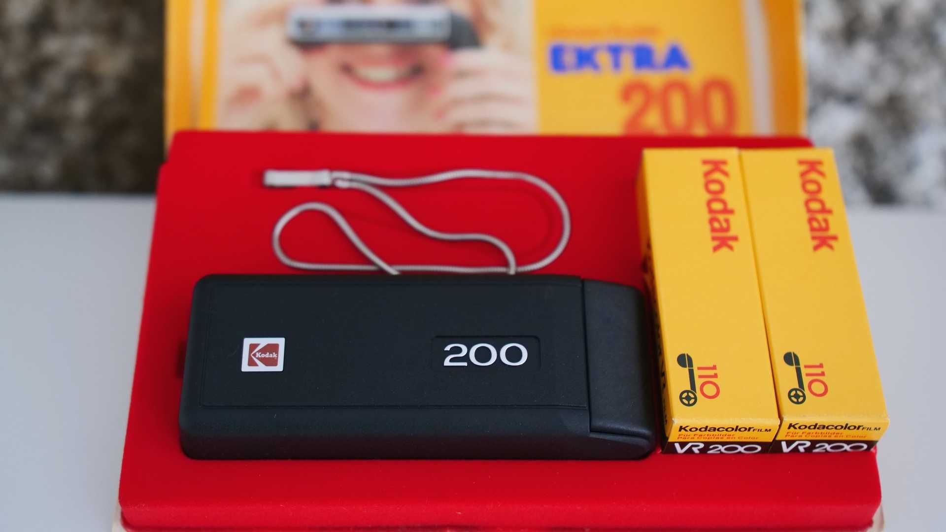 Pack completo Kodak Ektra 200 (Câmara fotográfica 110)