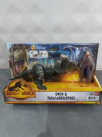 Figurka dinozaur Owen & Parasaurolophus jurassic world dominion