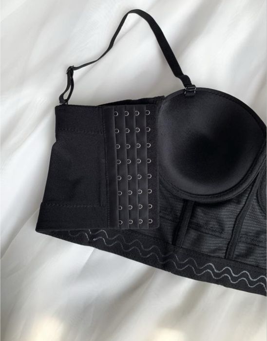 Чорний класний корсет