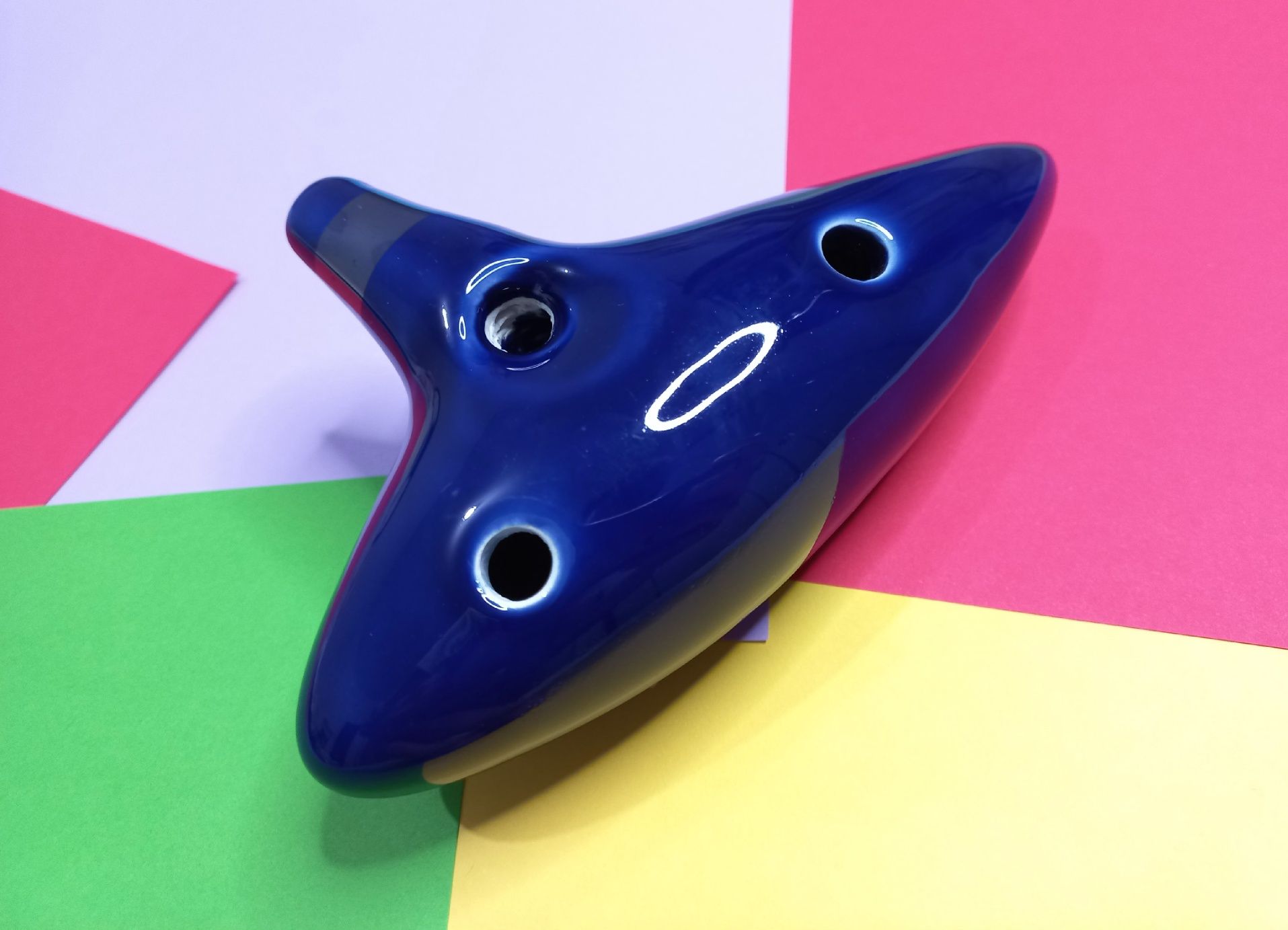 Ocarina em cerâmica