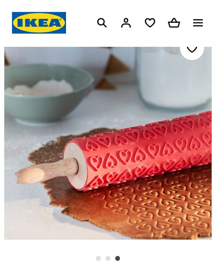 Текстурний валик, на скалку. Ikea