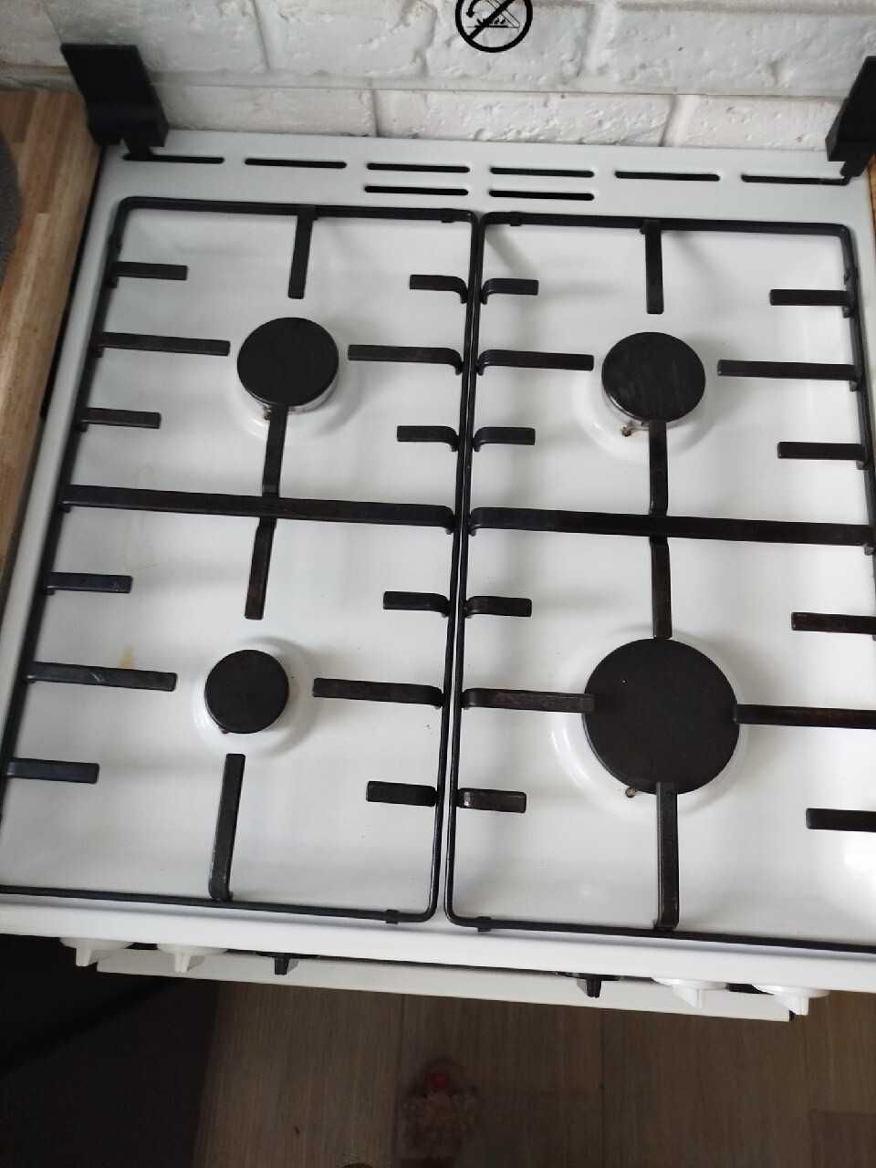 Kuchenka gazowo-elektryczna 60cm Gorenje biała