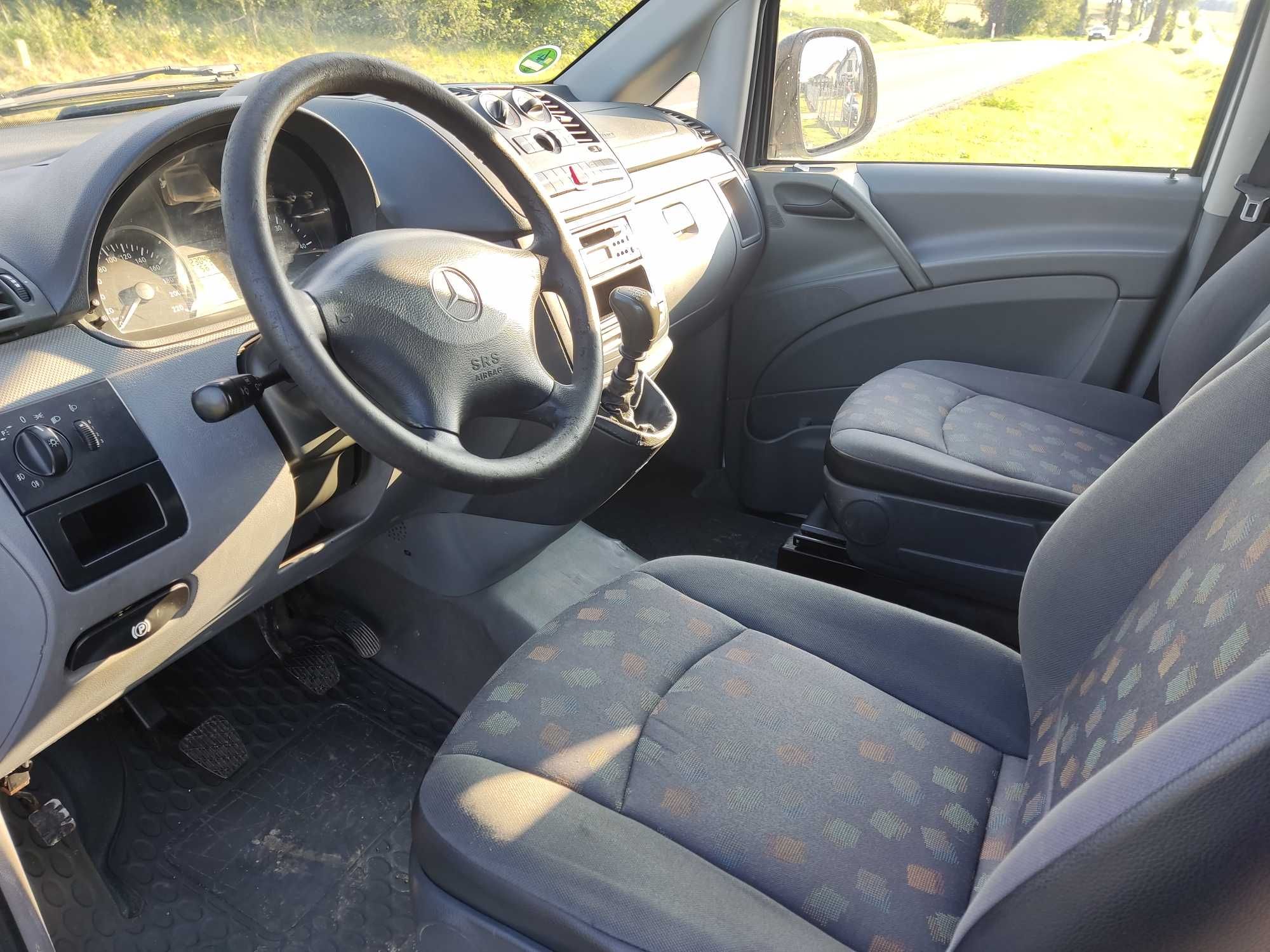 Mercedes Benz 109 CDI W639 VITO MIXTO 5osobowy DOKA brygadowka NIEMIEC