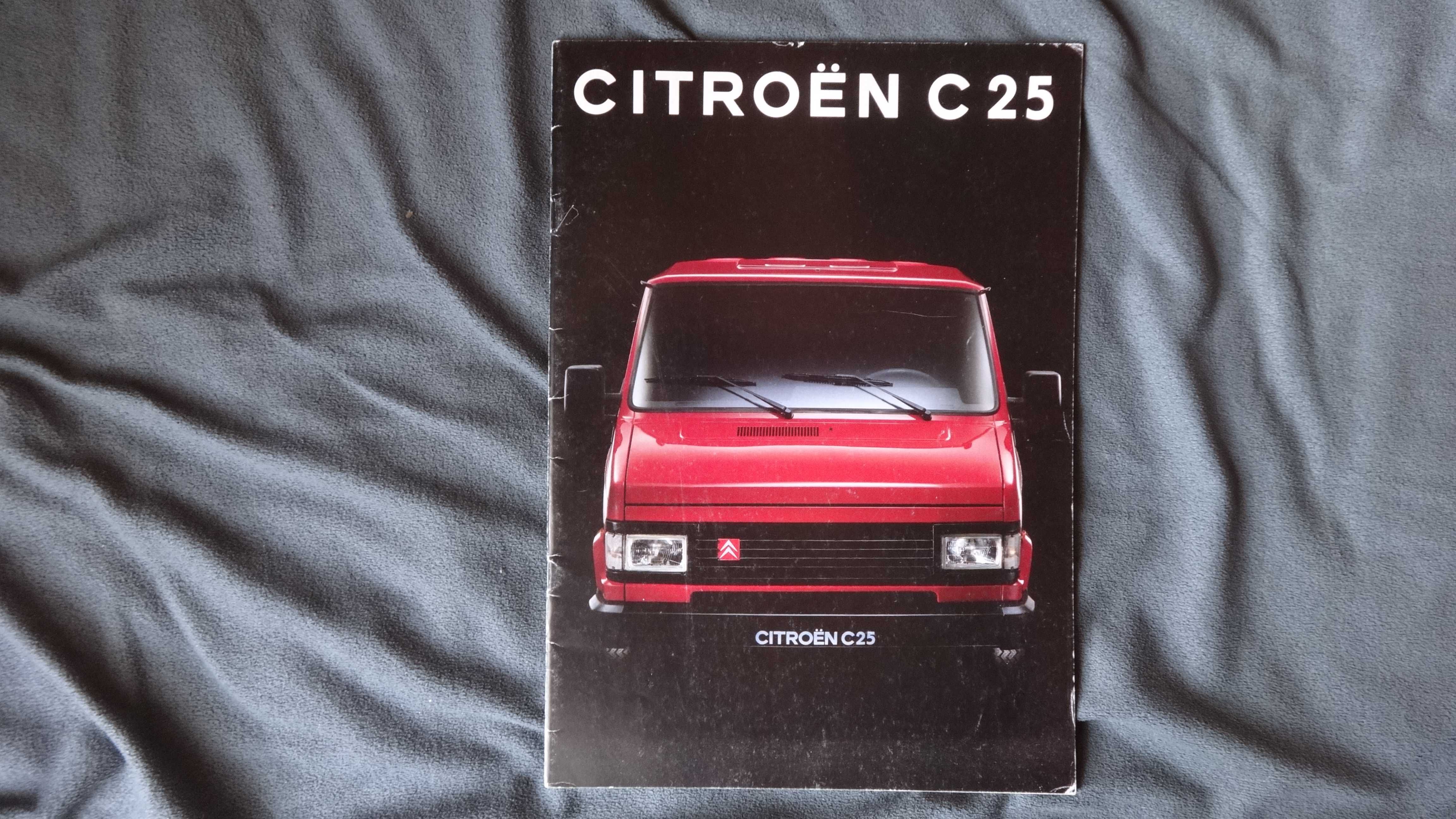 Prospekt Citroen C25