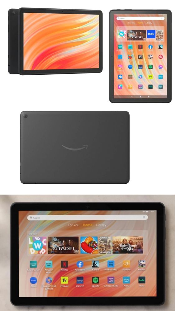 Планшет AMAZON FIRE HD 10 (13TH GEN. 2023) 32GB BLACK