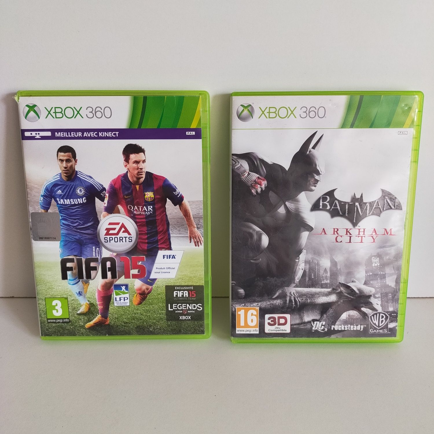 Lote de 2 jogos para a Xbox 360