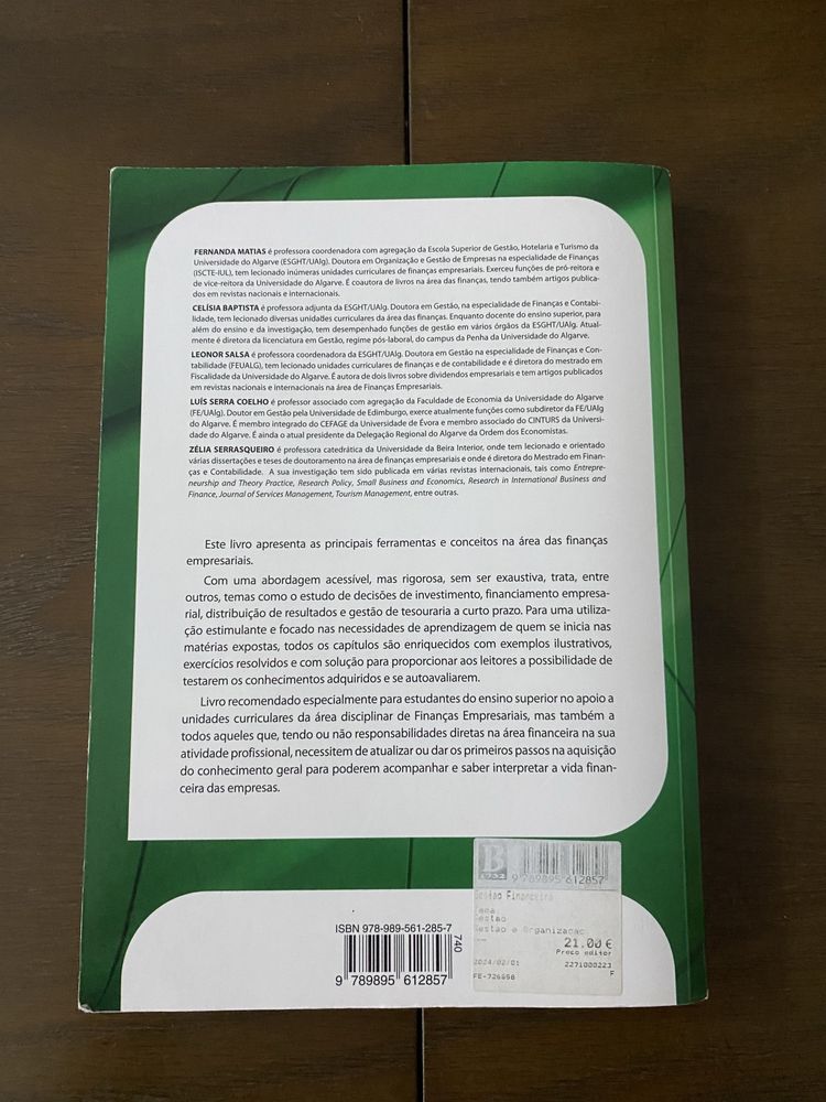 Gestão Financeira