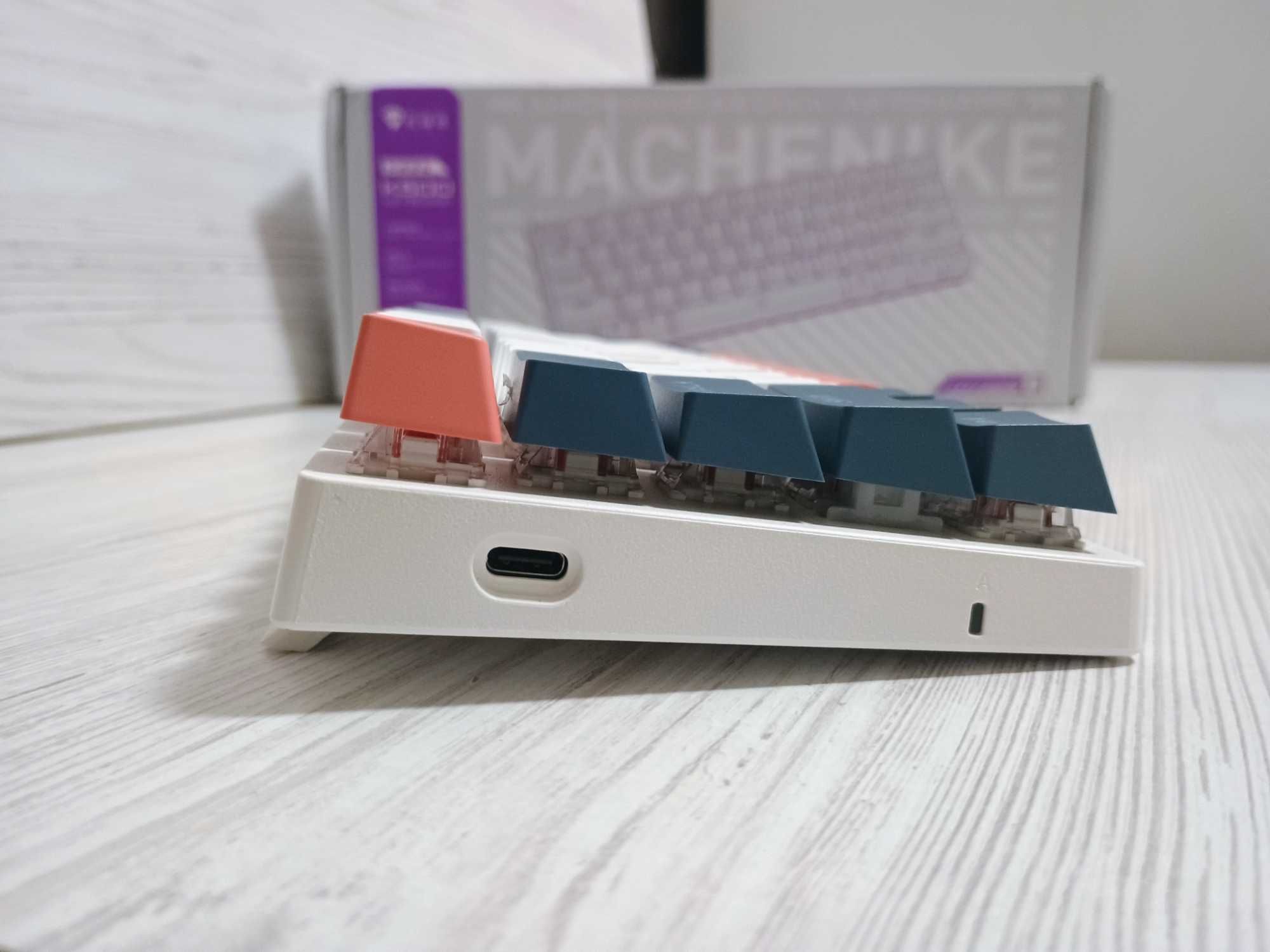 Нова Machenike K500. Механічна ігрова клавіатура. Hot Swap, Red Switch