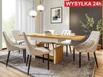 Ławostół Ława Stół L15 SZUFLADA 130(+2x40)x80 dąb craft złoty biały