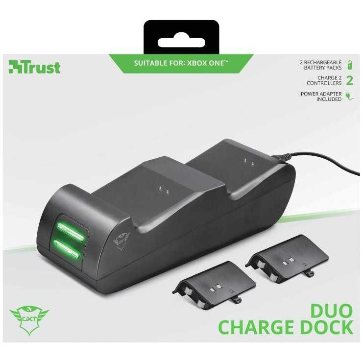 Trust Duo Charge Dock GXT 247 - ładowarka do padów Xbox One