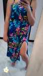 Długa sukienka damska plus size