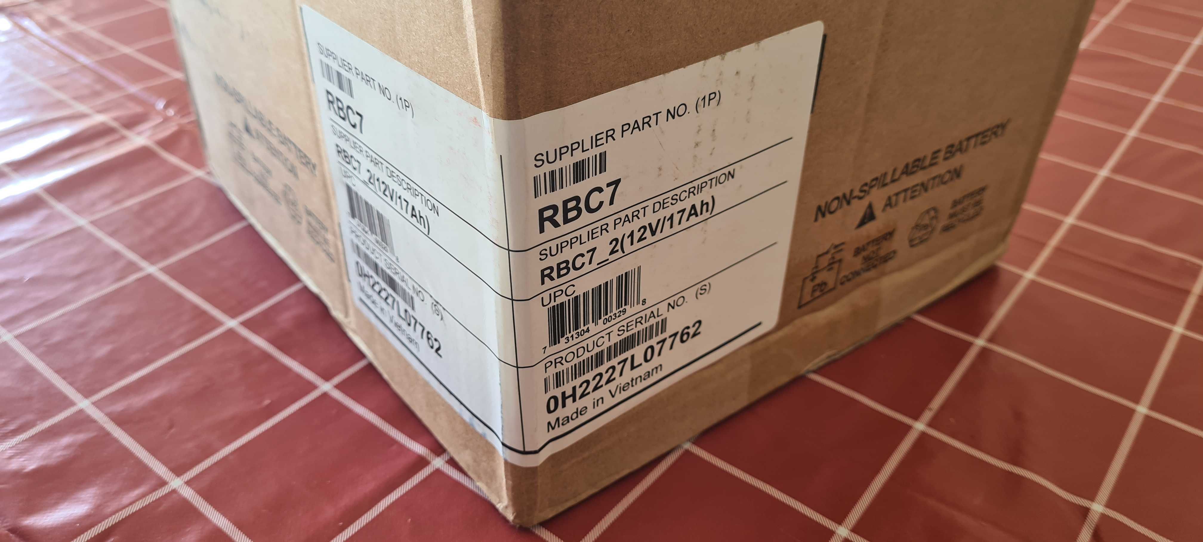 Bateria UPC APC RCB7 (Nova C/Garantia)