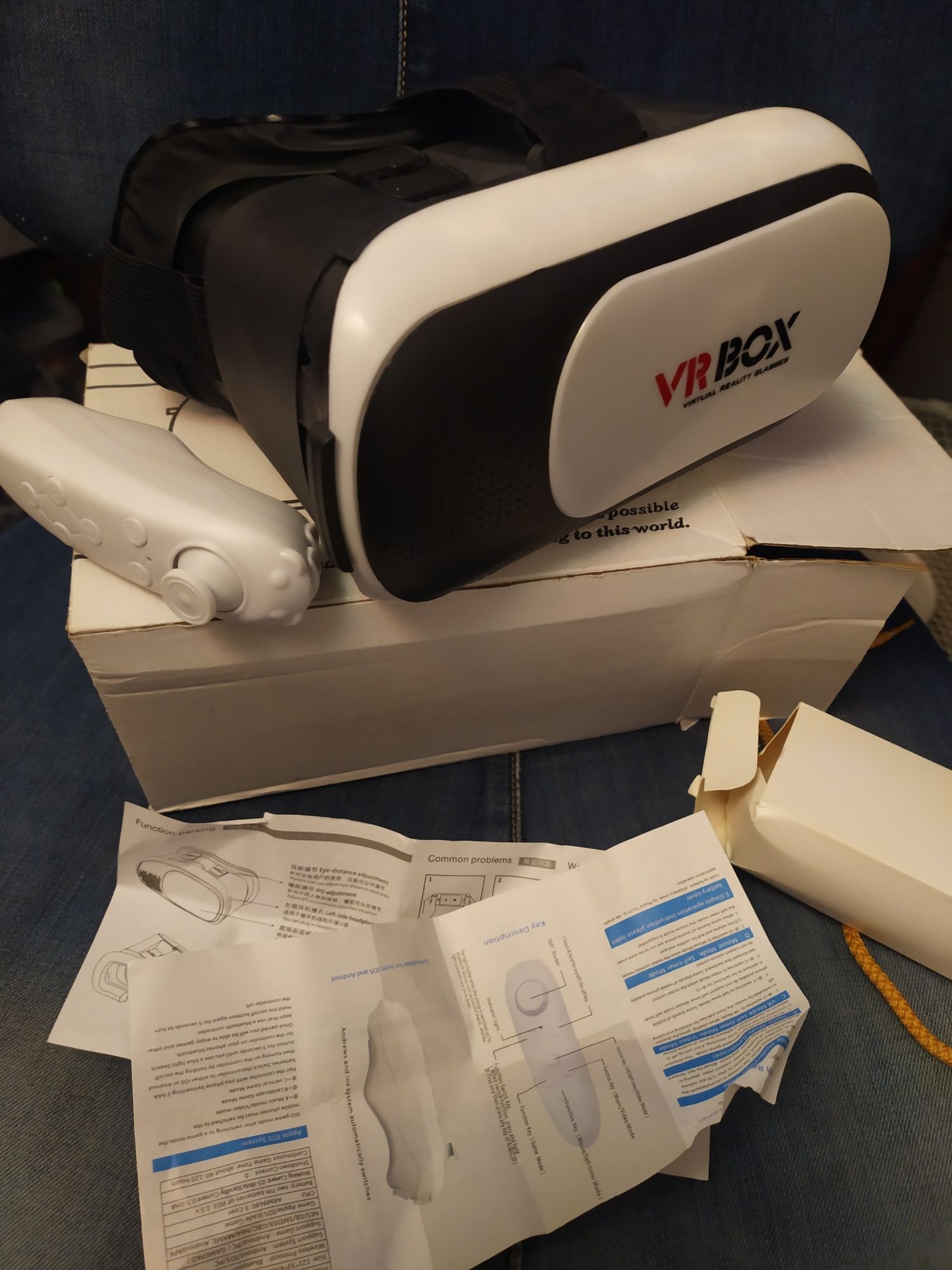 3D очки VR BOX с пультом