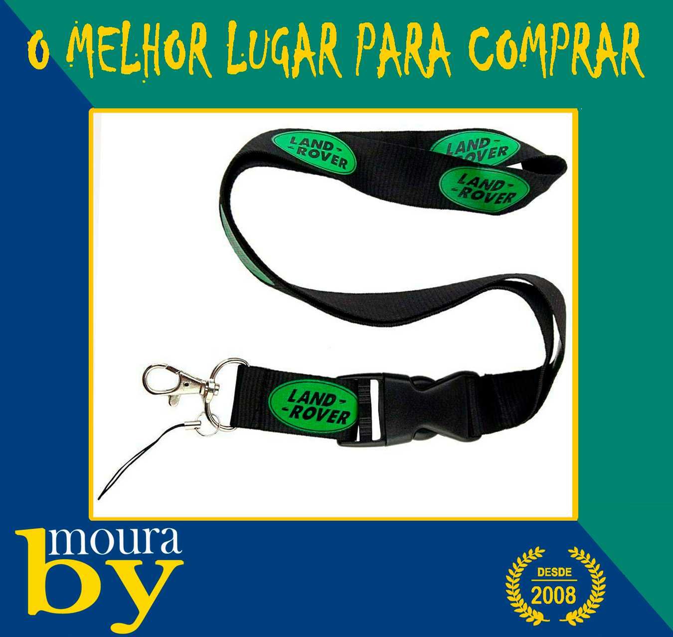 Fita de Pescoço ou Bolsas de comando Lanyard Land Rover