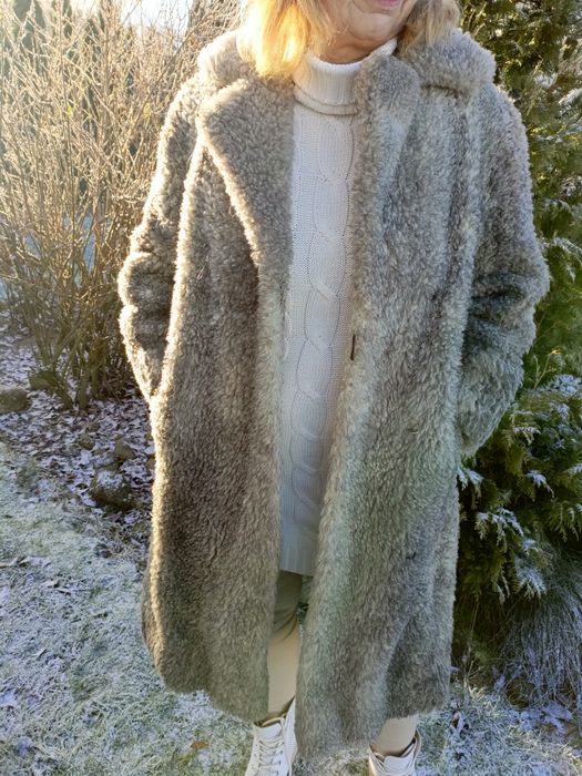 Piękne futro naturalne mireuszki  ombre r.36/38