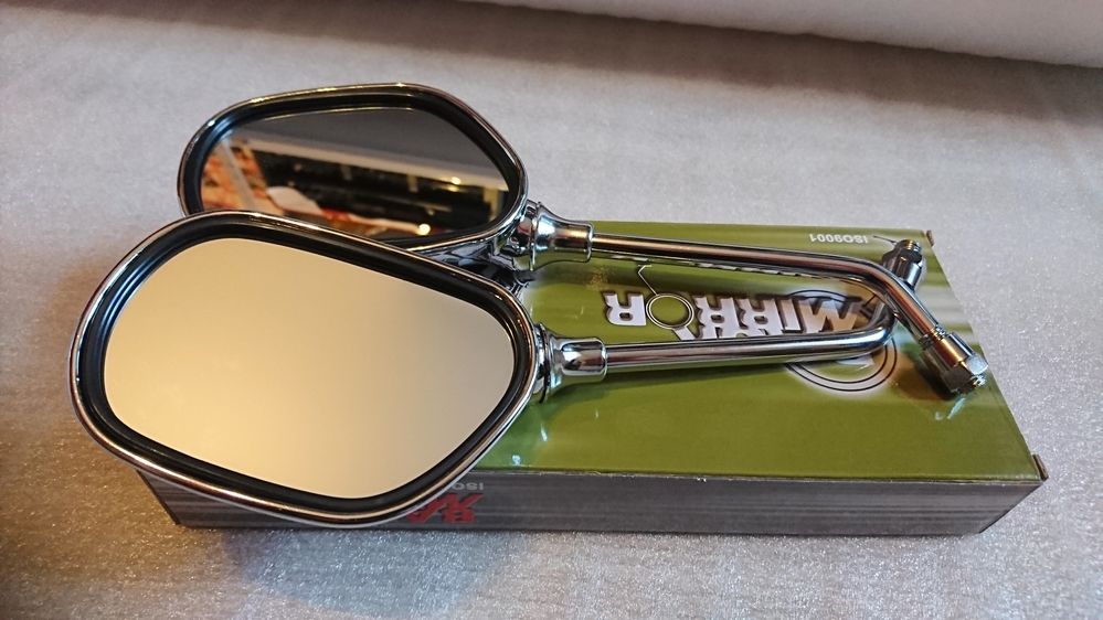 Lusterka Chrom M10 M8 XV VT GSF CB Bandit SV Drag Star Marauder virago