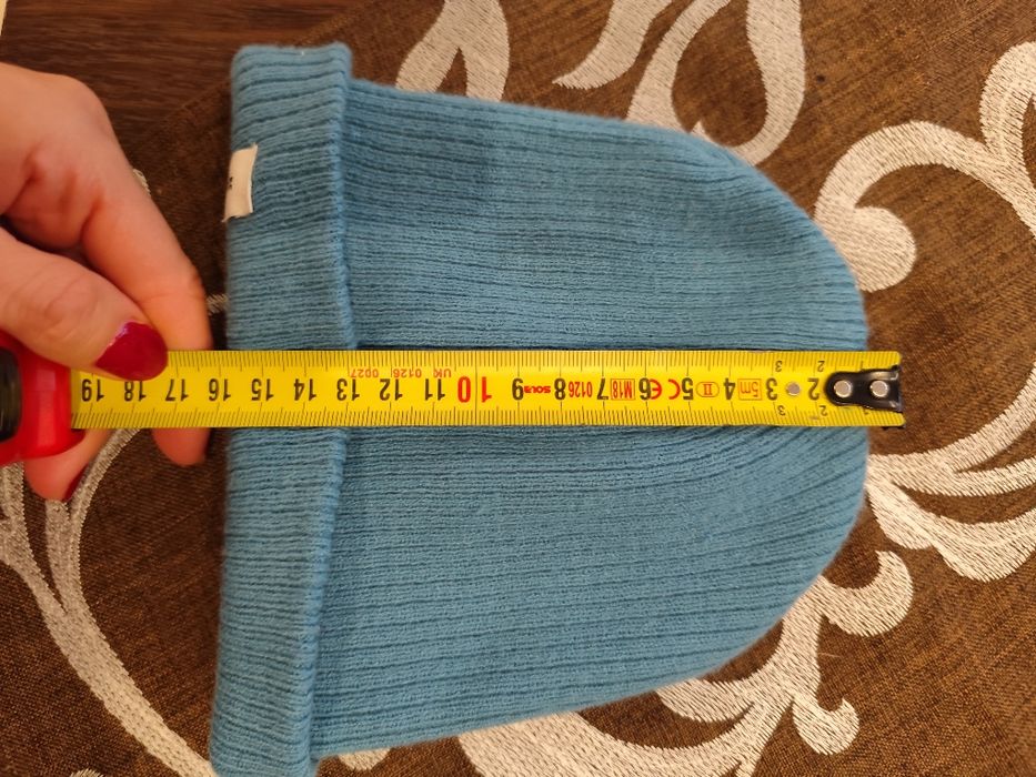 Czapka niemowlęca wiosenna rozciągliwa 74/80