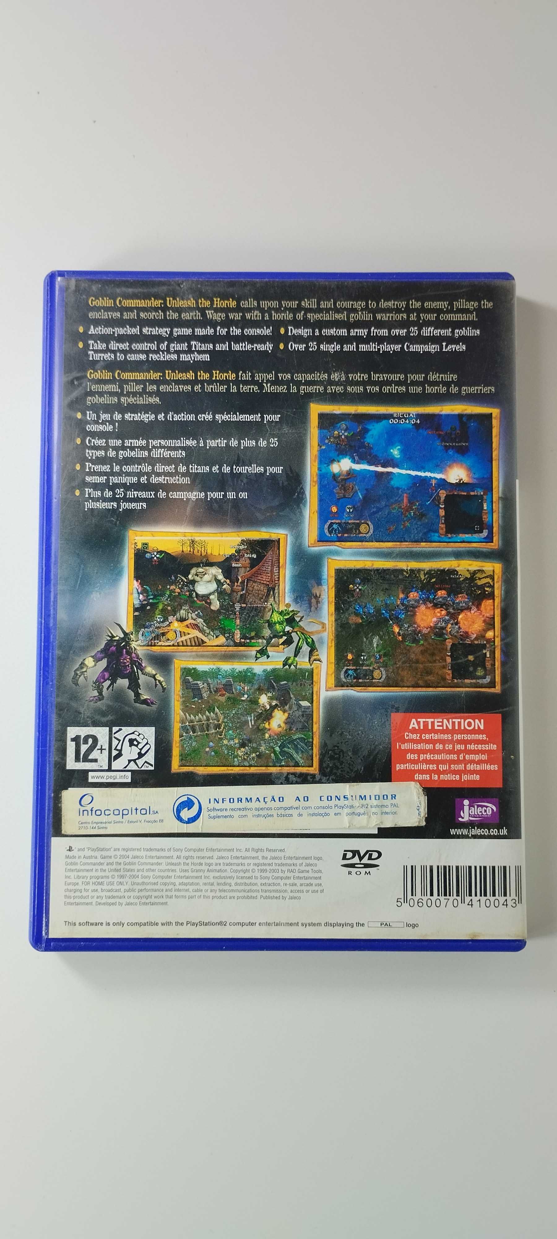 Goblin Commander: Unleash The Horde Playstation 2 PS2