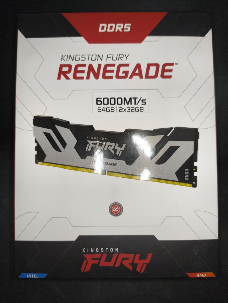Kingston fury renegade 64gb 6000 DDR5