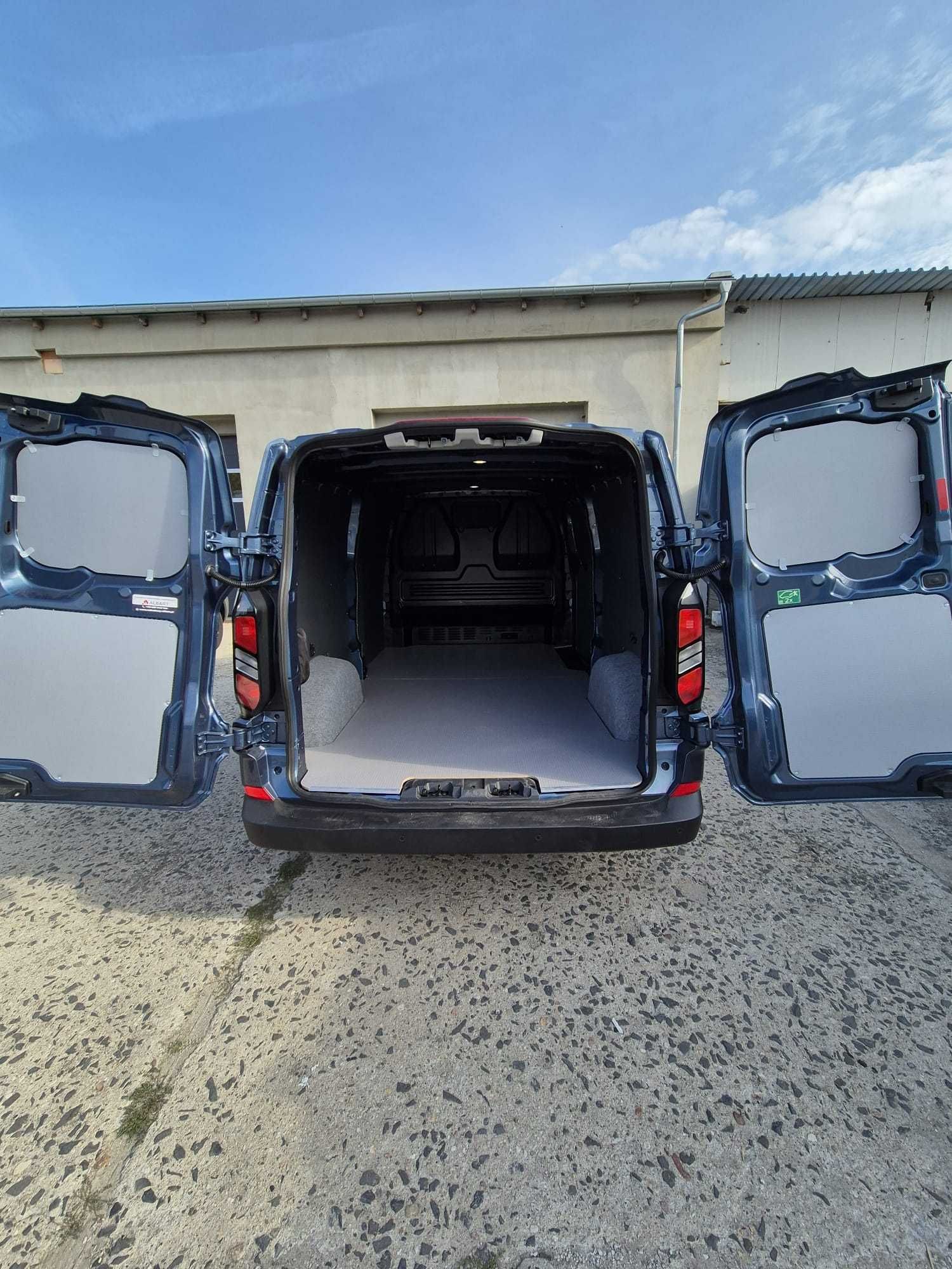 Zabudowa paki Ford Custom, CUSTOM II, VW T7 sklejka, podłoga boki