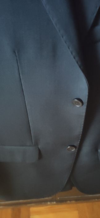 Grafitowy  garnitur męski M/L. Stan idealny