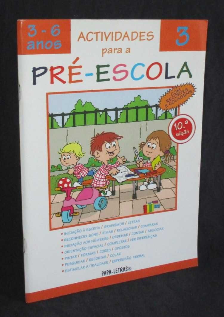 Livro Actividades para a Pré-Escola 3-6 Anos Diana Gomes