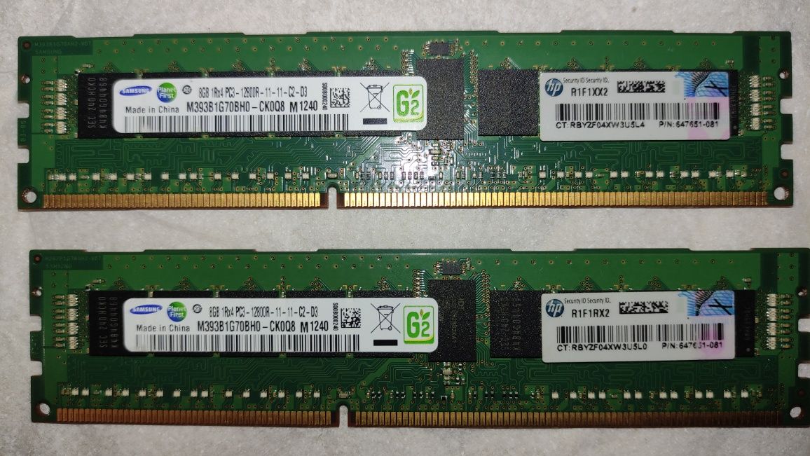 Серверна оперативна пам'ять Samsung DDR3, 8Gb