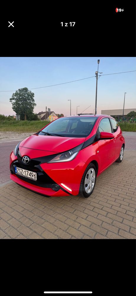 Toyota Aygo 1.0 LPG Gaz 5 drzwi