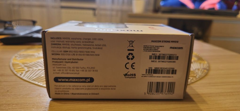 MaxCom MM918 - nowy