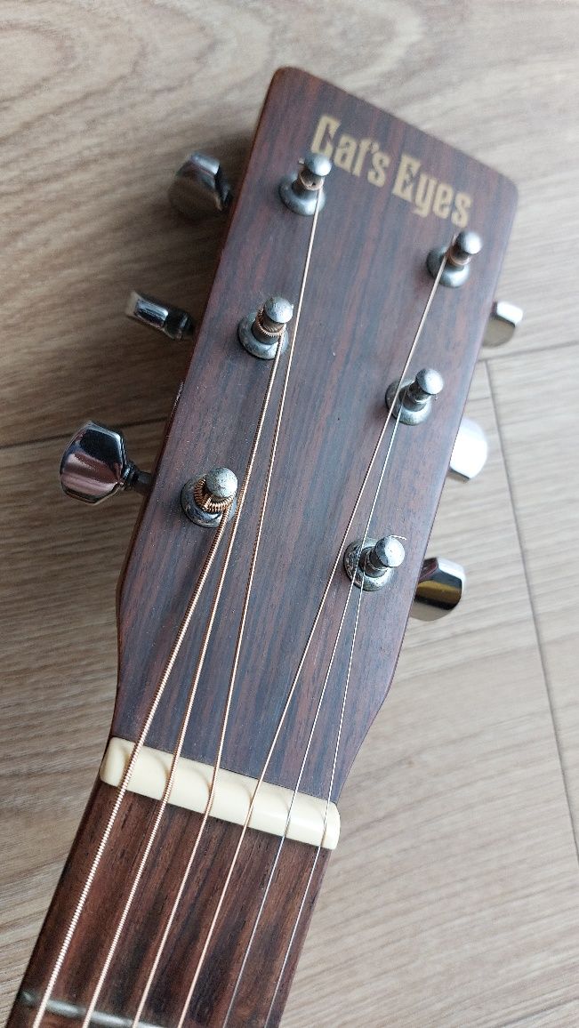 Gitara akustyczna tokai cat's eyes ce-25 st japan dreadnought matowy