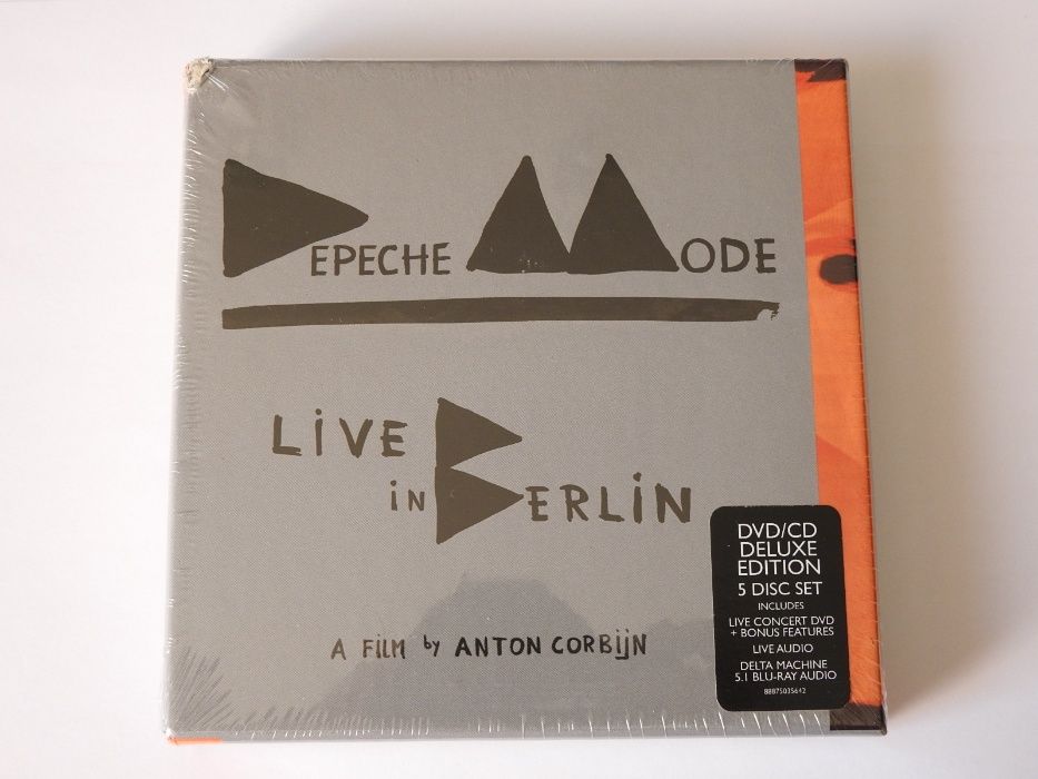 Новый в упаковке Depeche Mode Live in Berlin 2 CD\2 DVD\1 Blu-ray 2014