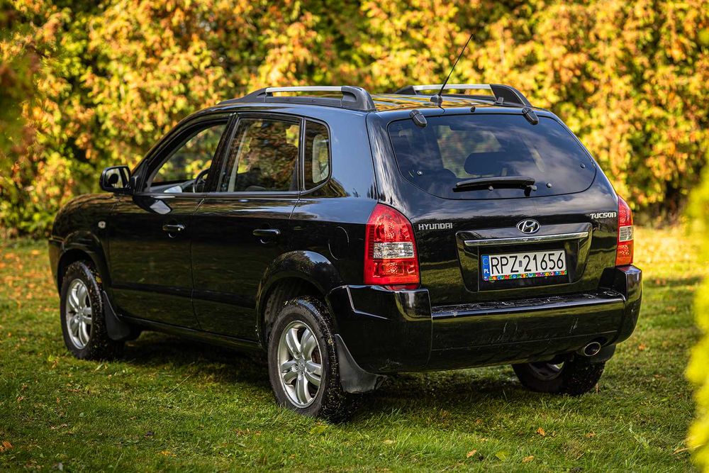 Hyundai Tucson 2.0 Benzyna LPG 2008 Czarny