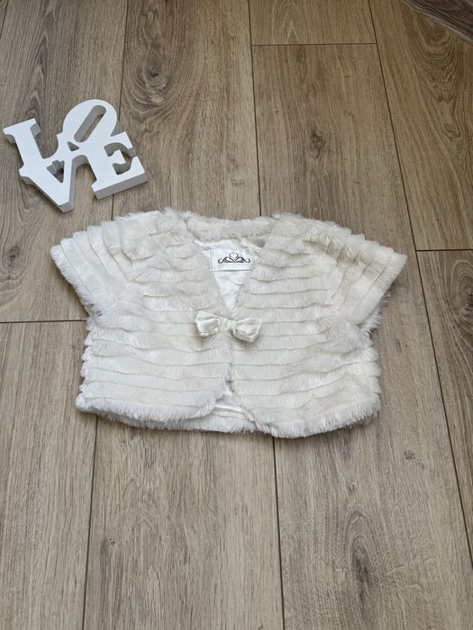 Болеро шубка біла Dress to impress