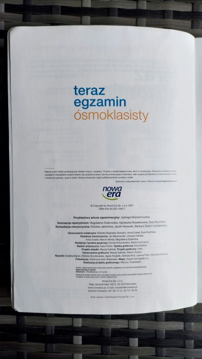 Egzamin ósmoklasisty Repetytorium + arkusze