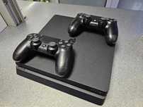 Konsola Sony Playstation 4 Slim PS4 dysk 1 TB 2 pady