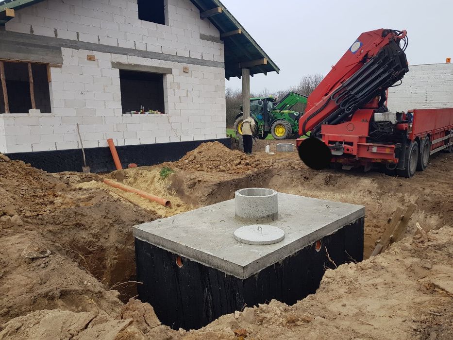 SZAMBA betonowe szczelne od producenta 4-12m3 zbiornik deszczówka 10m3