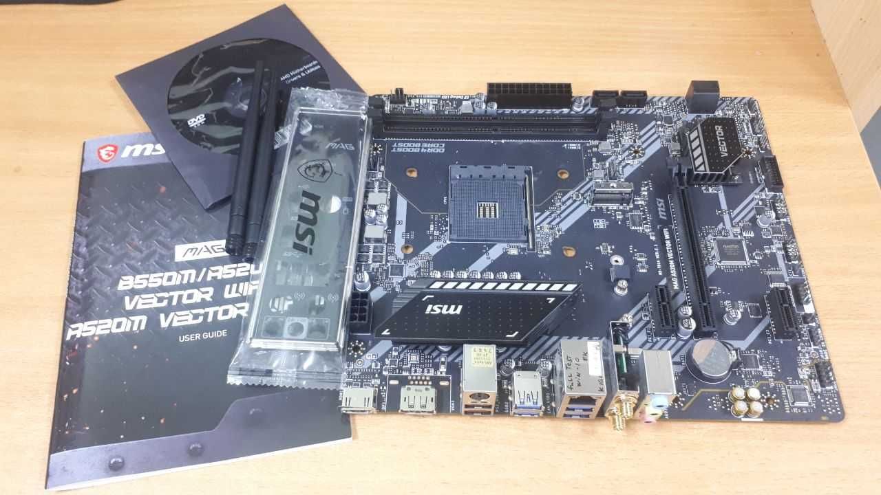 Материнская плата MSI MAG A520M Vector Wi-Fi socket AM4