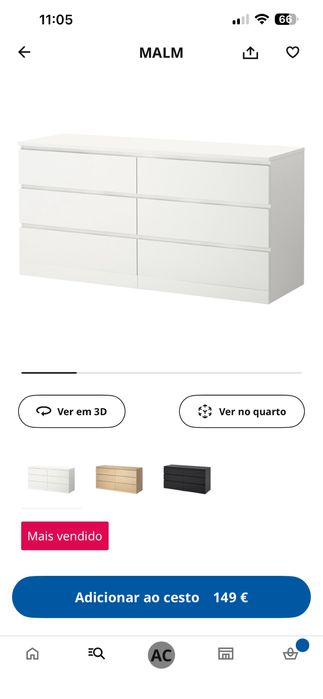 Comoda MALM - ikea