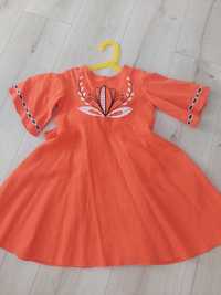 Дитяче плаття льон 128