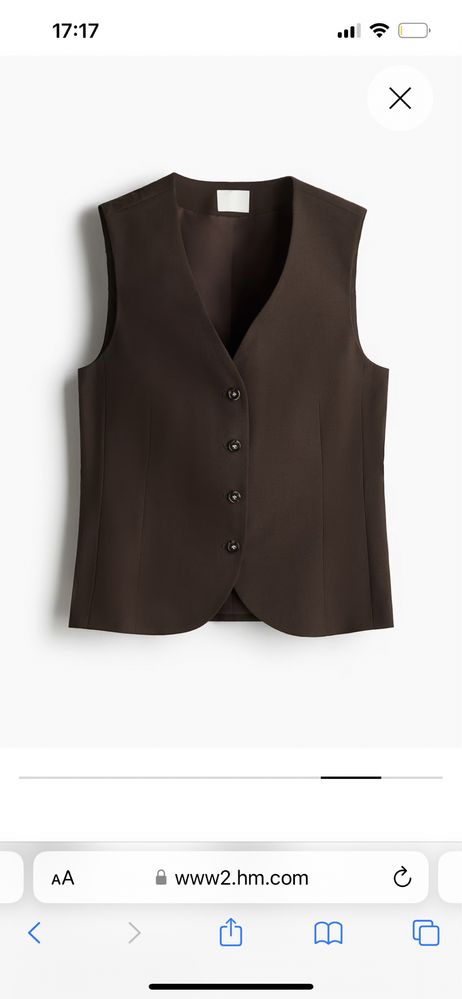 Нові жилетки в 3 кольорах H&M
