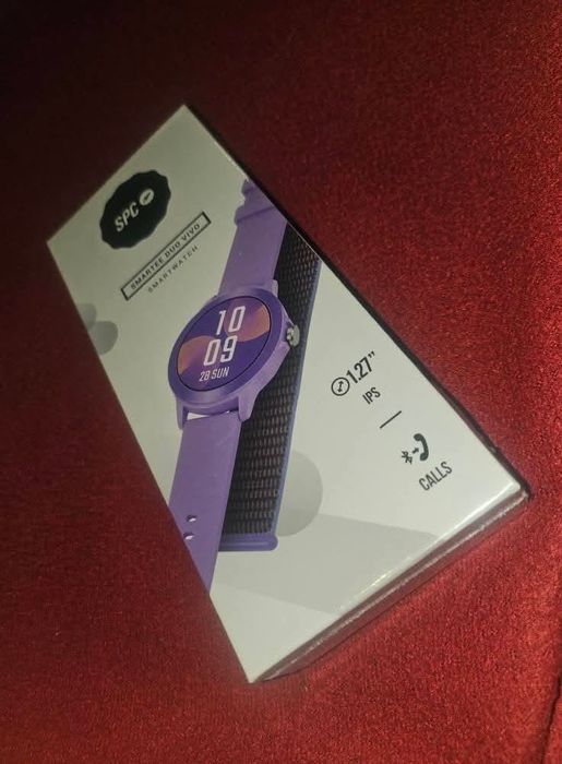Smartwatche SPC NOVO em caixa.