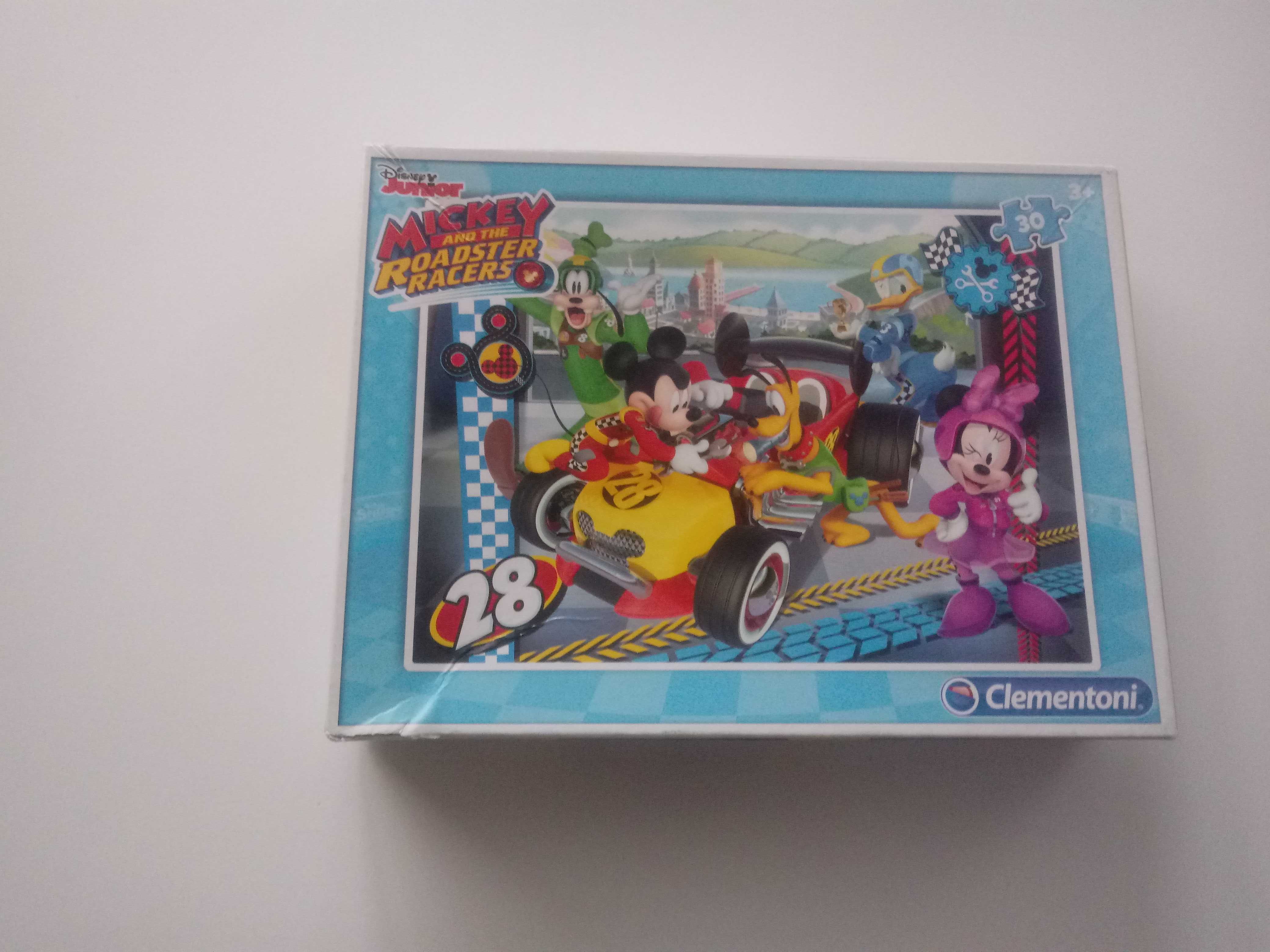 Puzzle myszka mickey 3+ clementoni revensburger zestaw