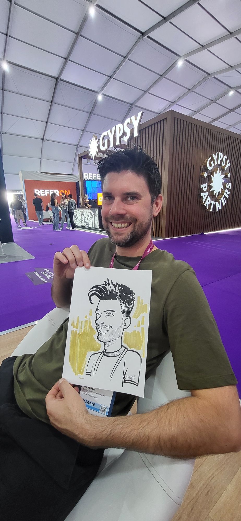 Eventos caricaturas ao vivo